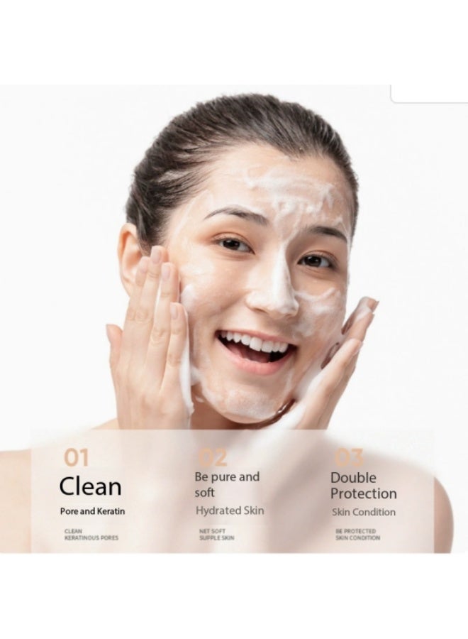 ZHIDUO Amino Acid Gentle Foaming Mousse Cleanser, Hydrating and Moisturizing, 150g - Image 3